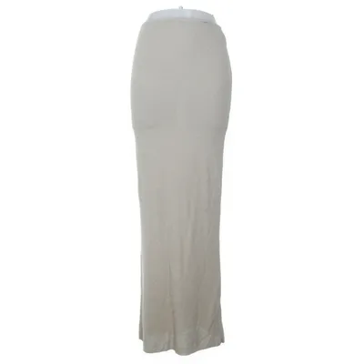 Maxi nederdel (Beige) fra White Fox Nylon, Polyester, Viscose