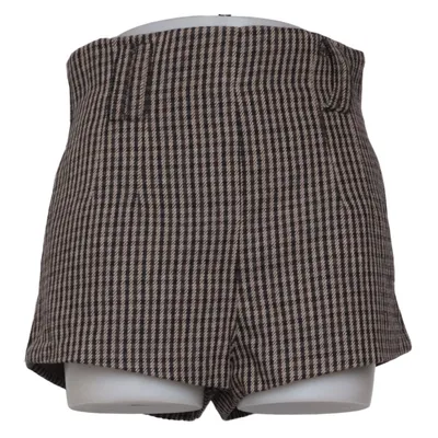 Shorts (Brun, Beige) fra H&M Edition Akryl, Polyamid, Polyester, Uld