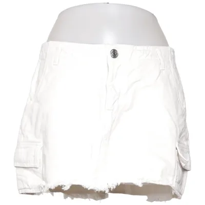 Jeanskjol (Vit) från Perfect Jeans Bomull