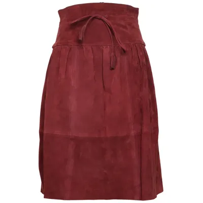 Läderkjol (Brun) från Joseph Skinn