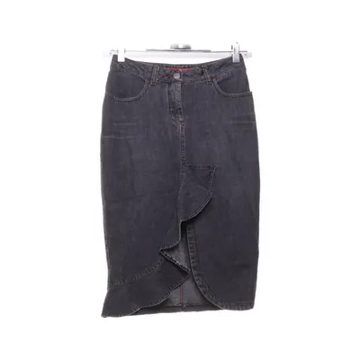 Jeansnederdel (Grå) fra Miss Sixty Bomuld