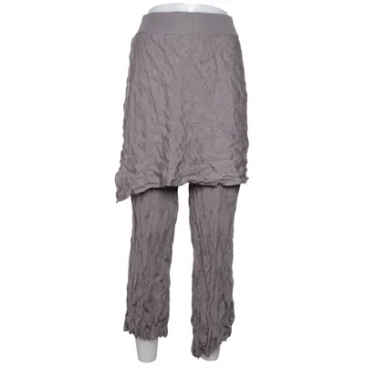 Jupe (Gris) de Zara Fibre métallique, Viscose