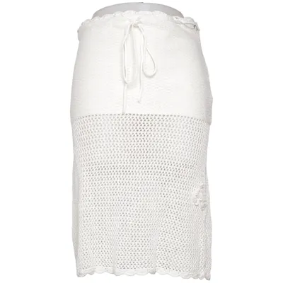 Strandkjol (Collette Crochet Skirt) från Frankies Bikinis Bomull, Linne