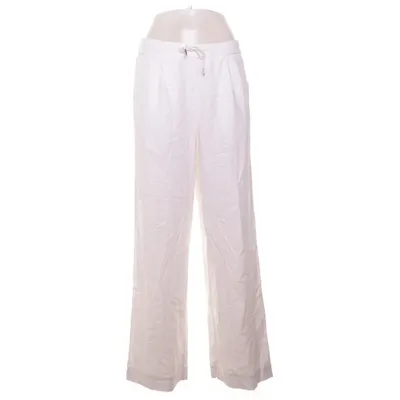 Palazzobyxor (Vit) från Zero Linne, Viskos