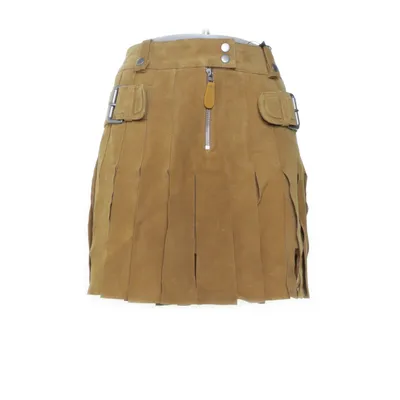 Läderkjol (Allegra Ochre) från Eytys