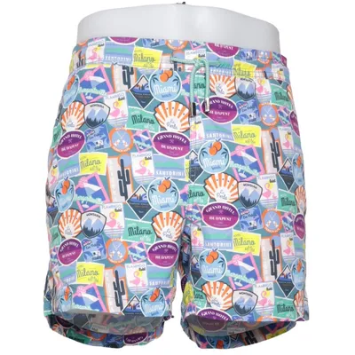 Badshorts (Flerfärgad) från Nikben Polyester