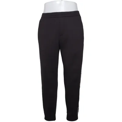 Mjukisbyxor (Svart, Vit) från Emporio Armani Elastan, Polyester, Viskos