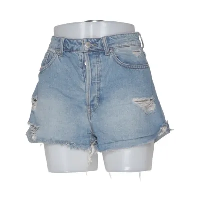 Denim shorts (Blauw) van H&M Conscious Collection Katoen, Polyester