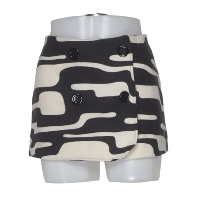 Skirt (Black, White) from Filippa K Acetate, Cupro, Polyamide, Wool