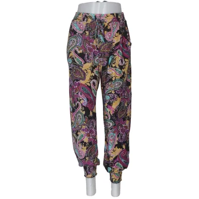 Harem pants (Purple, Black, Multicolored) from Elissa Polyester