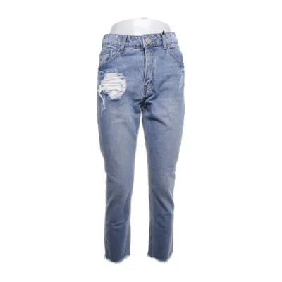 Jeans (Blue) from Missy Empire Cotton