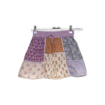 Rok (Lila, Meerkleurig) van Zara Katoen