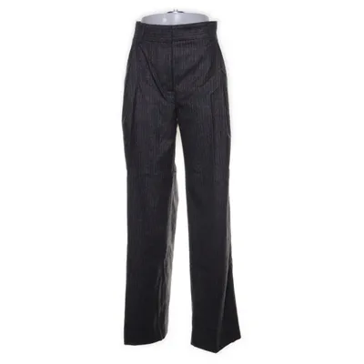 Kostymbyxor (Grå) från Massimo Dutti Polyester, Ull