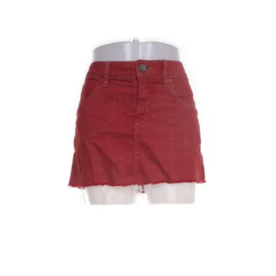Spijkerrok (Rood) van Flash Jeans Katoen, Elastaan