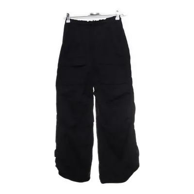 Pantalon (Noir) de H&M Coton, Élasthane