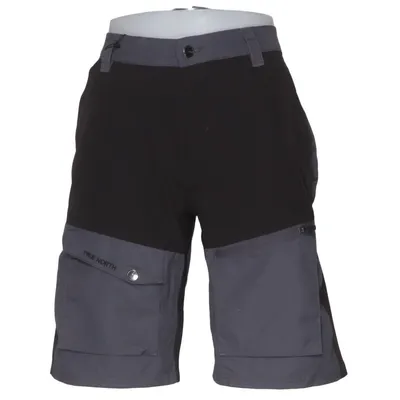 Friluftsshorts (Grå, Svart) från True North Bomull, Elastan, Polyester