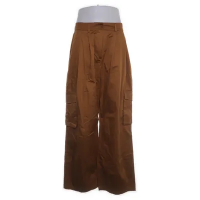 Pantalon (Marron) de The Cava Company Coton, Élasthane
