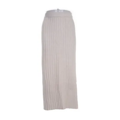 Maxi skirt (White) from H&M Polyester, Acrylic, Wool