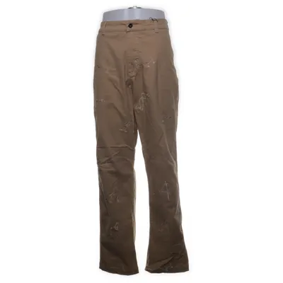Chinos (Beige) van ØLÅF Katoen, Elastaan