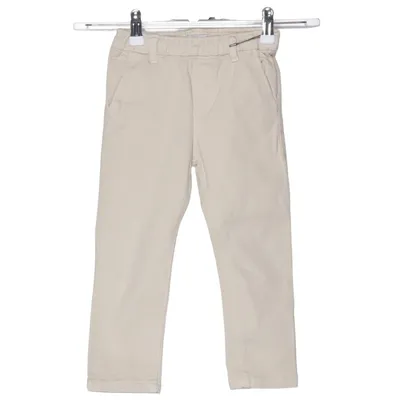 Chinos (Beige) from Aranda Cotton, Elastane