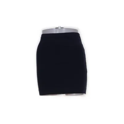 Kjol (Blå) från H&M Basic Bomull, Elastan