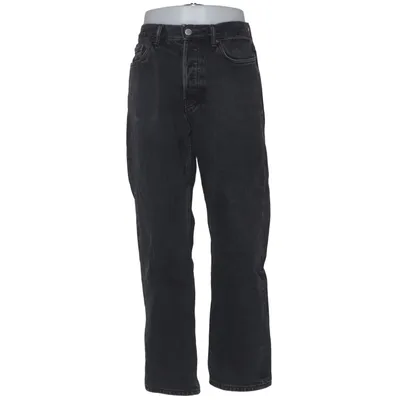 Spijkerbroek (Space Relaxed Straight Jeans) van Weekday Katoen