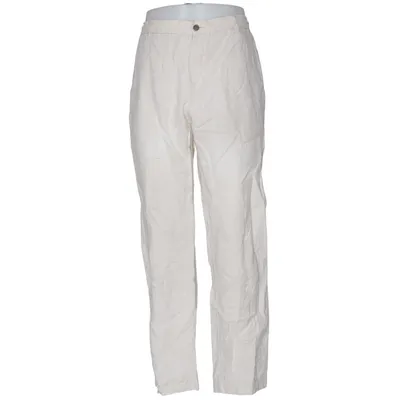 Pants (Beige) from Zara Linen