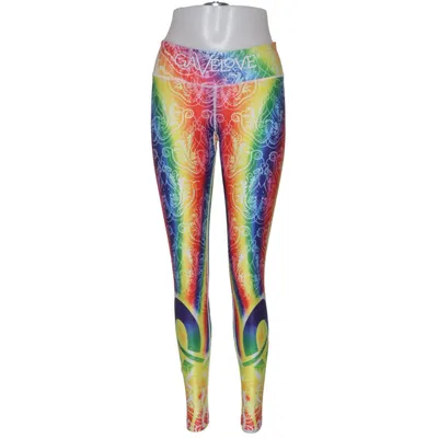 Træningsleggings (Flerfarvet) fra Gavelo Elastan, Genanvendt polyester