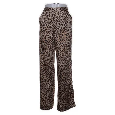 Palazzo broek (Bruin, Zwart) van Zara Basic Polyester