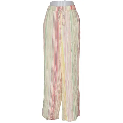 Palazzo pants (Yellow, Multicolored) from Reclaimed Vintage Linen, Viscose
