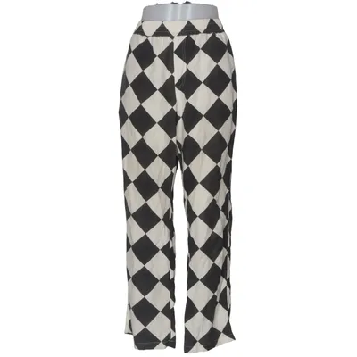 Pants (Black, White) from Nikben Lyocell