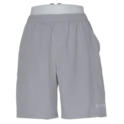 Short de sport (Gris) de New Apparel Élasthane, Polyester