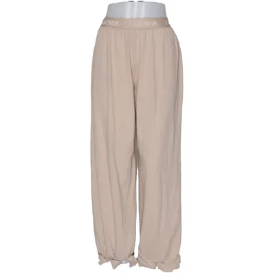 Pantalon (Beige) de Lounge Élasthane, Coton biologique, Polyester