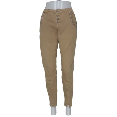Jean (Beige) de Cream Coton, Élasthane, Polyester