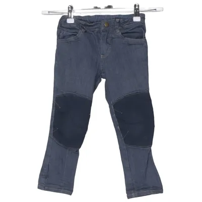 Spijkerbroek (Blauw) van Finkid Katoen, Elastaan, Polyester