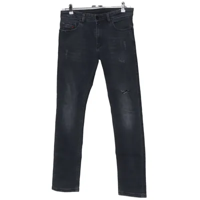 Spijkerbroek (Grijs) van Diesel Katoen, Elastaan, Polyester