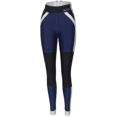 Sports tights (Blue, Black, White) from Niki Sportswear Elastane, Polyester