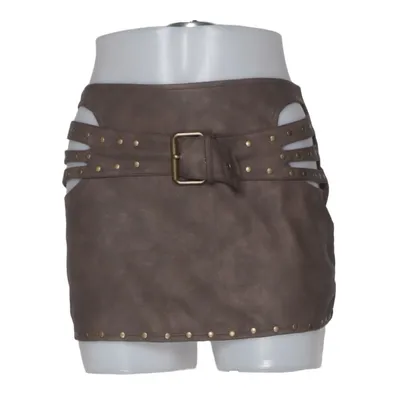 Rok (Bruin) van Outcast Katoen, Elastaan, Polyester