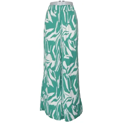 Palazzo broek (Groen, Wit) van Amisu Polyester