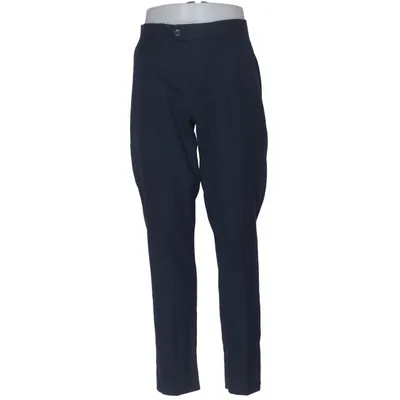 Jakkesætsbukser (Blå) fra Lindbergh White Elastan, Polyester, Viscose
