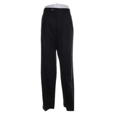 Suit pants (Black) from Pierre Laffitte Elastane, Wool, Viscose
