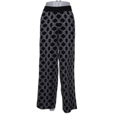 Byxor (Svart, Vit) från Karl Lagerfeld Polyamid, Viskos