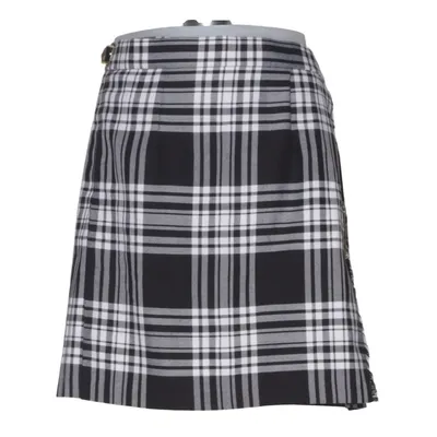 Kilt (Zwart, Wit) van James Pringle Weavers Polyester, Viscose, Wol
