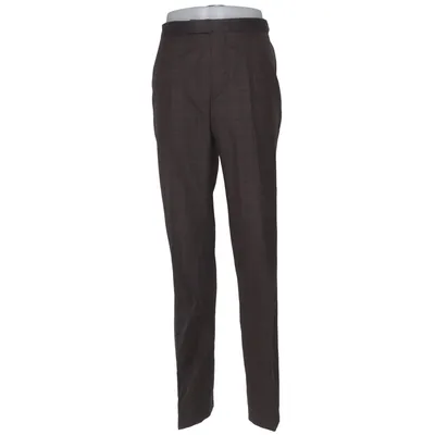 Suit pants (Brown, Multicolored) from Charles Tyrwhitt Wool