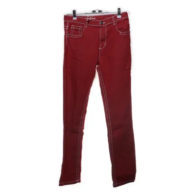 Spijkerbroek (Rood) van John Baner Katoen, Elastaan, Polyester