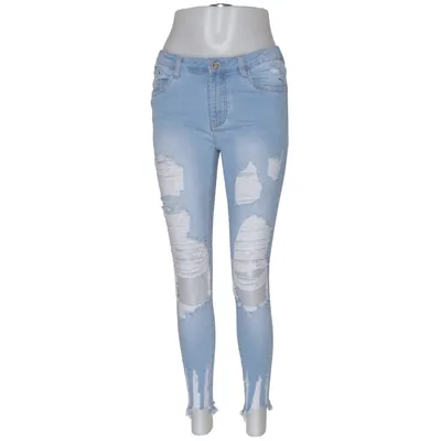Jeans (Blå) fra Queen Hearts Bomuld, Elastan, Polyester