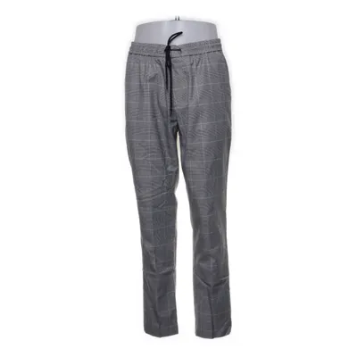 Pantalon (Gris, Blanc) de New Look Coton, Élasthane, Polyester, Viscose