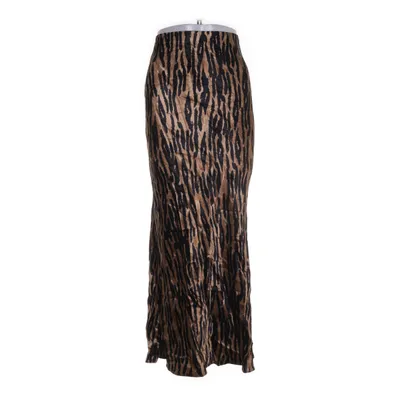 Långkjol (Flerfärgad, Brun) från H&M Viskos