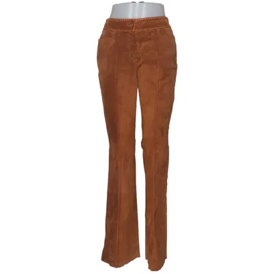 Leather pants (Brown) from Taifun Collection Leather, Polyester