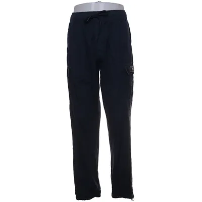 Pantalon cargo (Bleu) de Nicce Coton